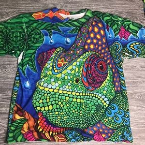 Mens XXL RAVENECTAR  'The Chameleon' T-Shirt 2013